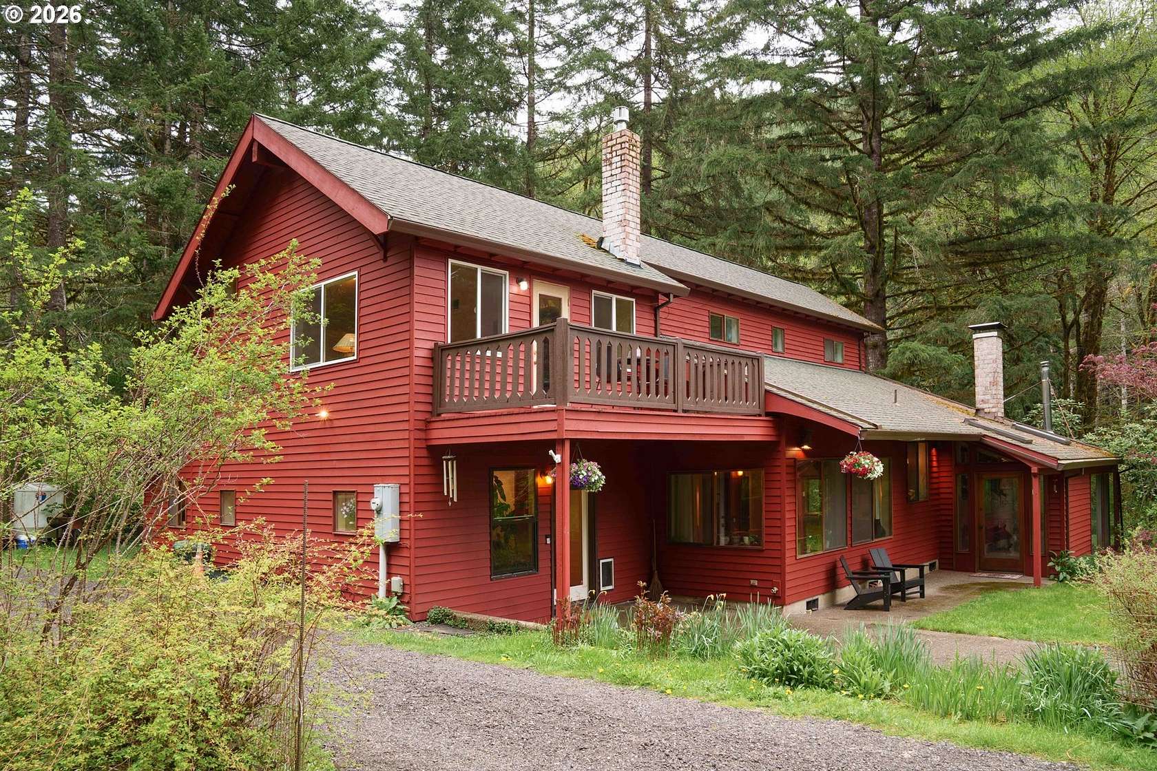 8.5 Acres of Land with Home for Sale in Timber, Oregon