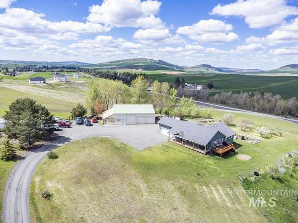 15 Acres of Land with Home for Sale in Viola, Idaho