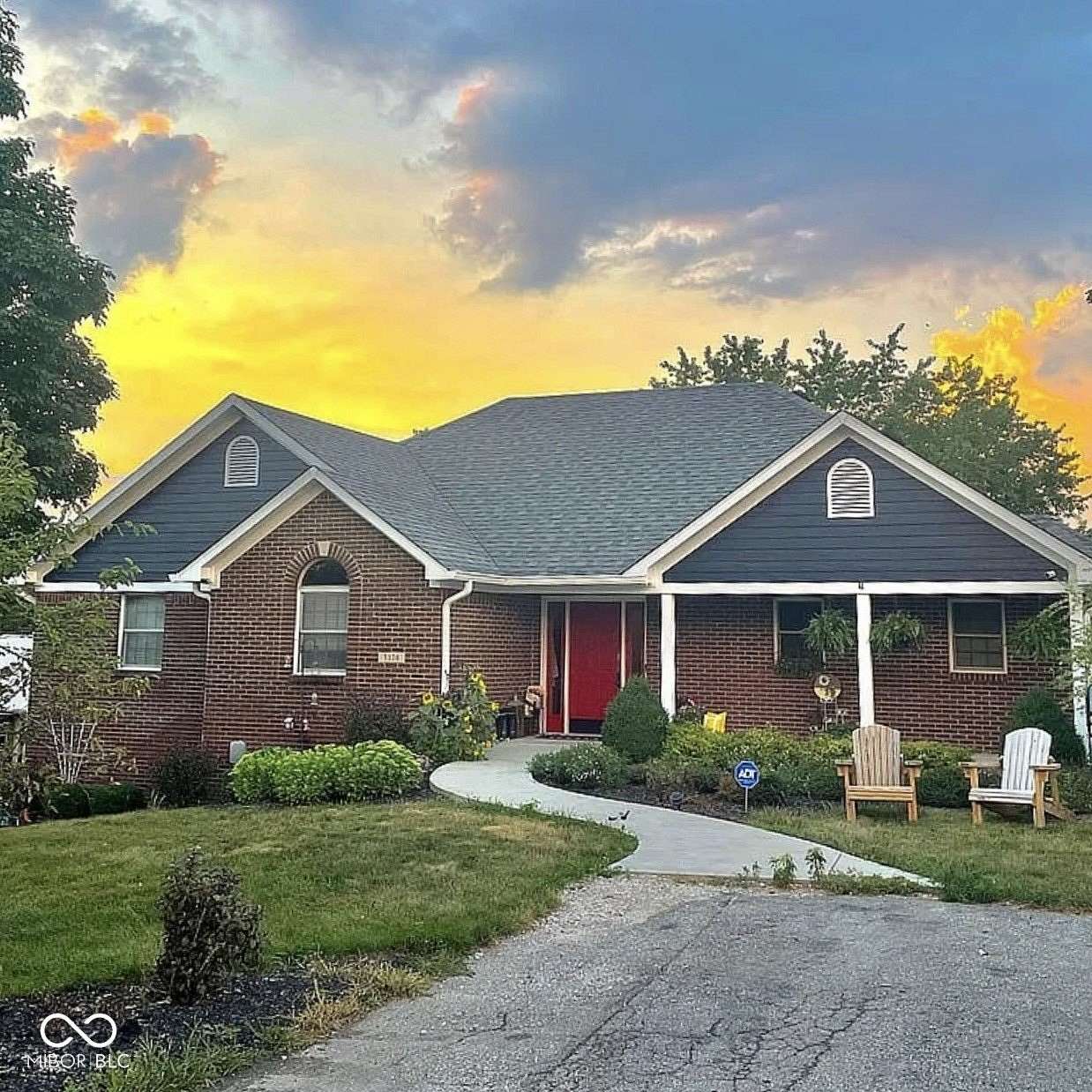 1.5 Acres of Land with Home for Sale in Danville, Indiana