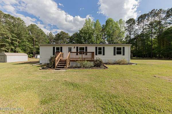 2 Acres of Land with Home for Sale in Jacksonville, North Carolina
