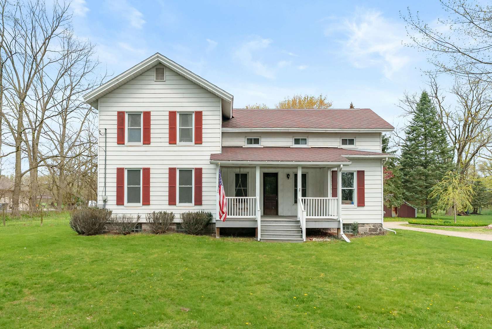 2 Acres of Land with Home for Sale in Vicksburg, Michigan