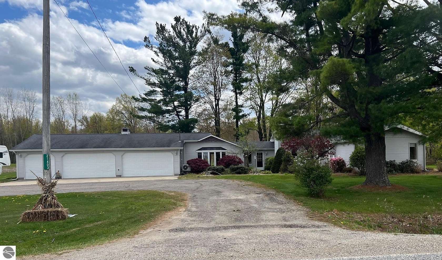 11.8 Acres of Recreational Land with Home for Sale in Merrill, Michigan