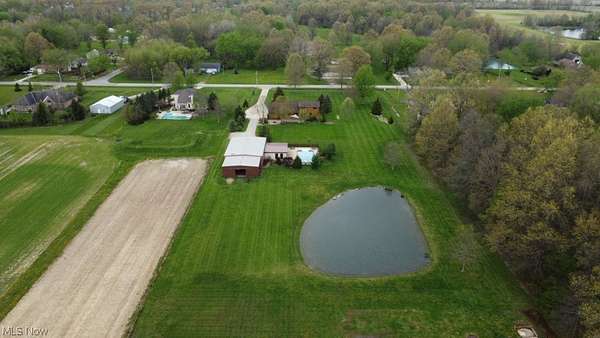 4 Acres of Land with Home for Sale in Columbia Station, Ohio