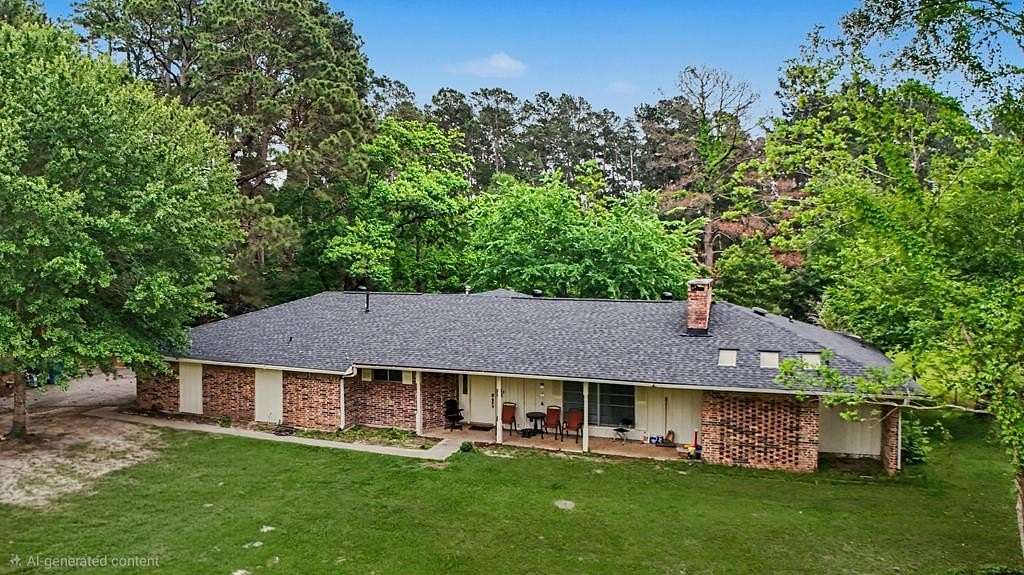 6.44 Acres of Land with Home for Sale in Lufkin, Texas