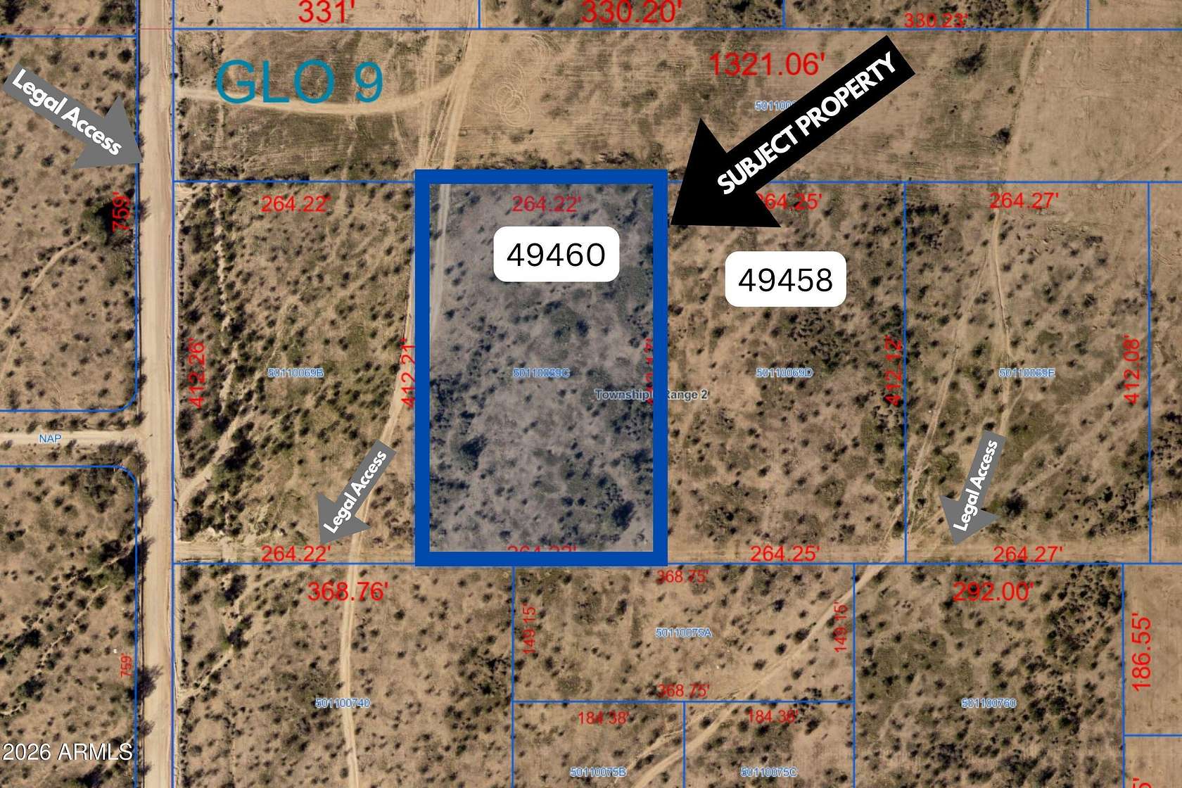 2.5 Acres of Land for Sale in Maricopa, Arizona