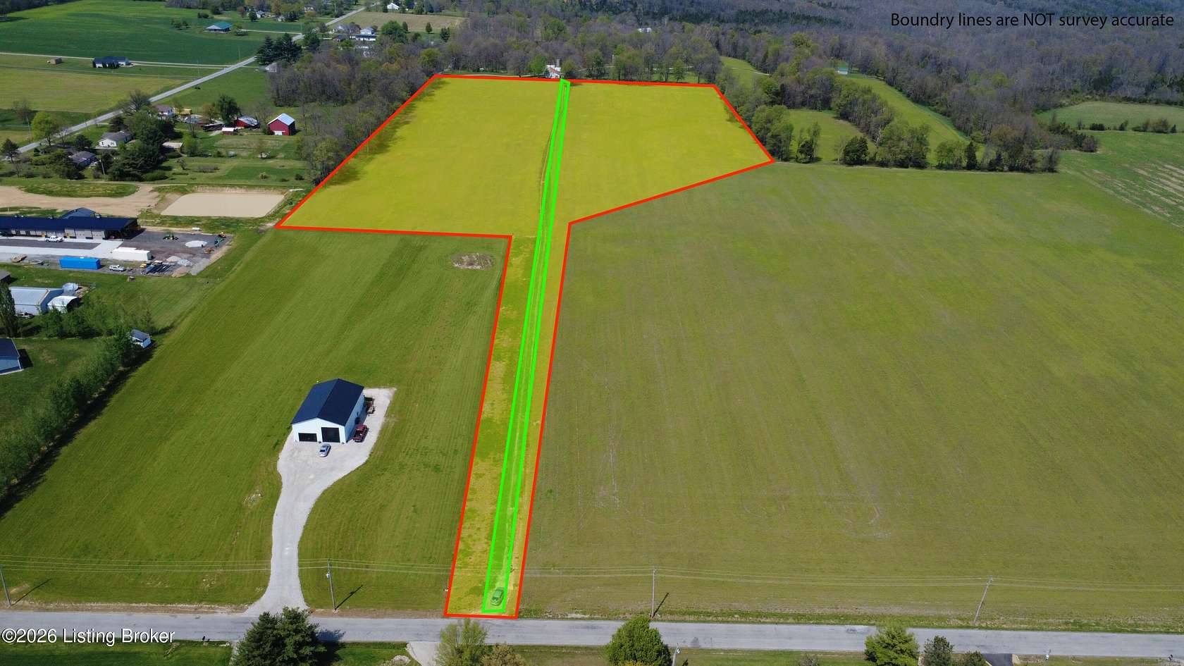 10 Acres of Recreational & Residential Land for Sale in Madison, Indiana