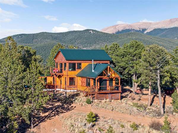 40 Acres of Recreational Land with Home for Sale in Divide, Colorado