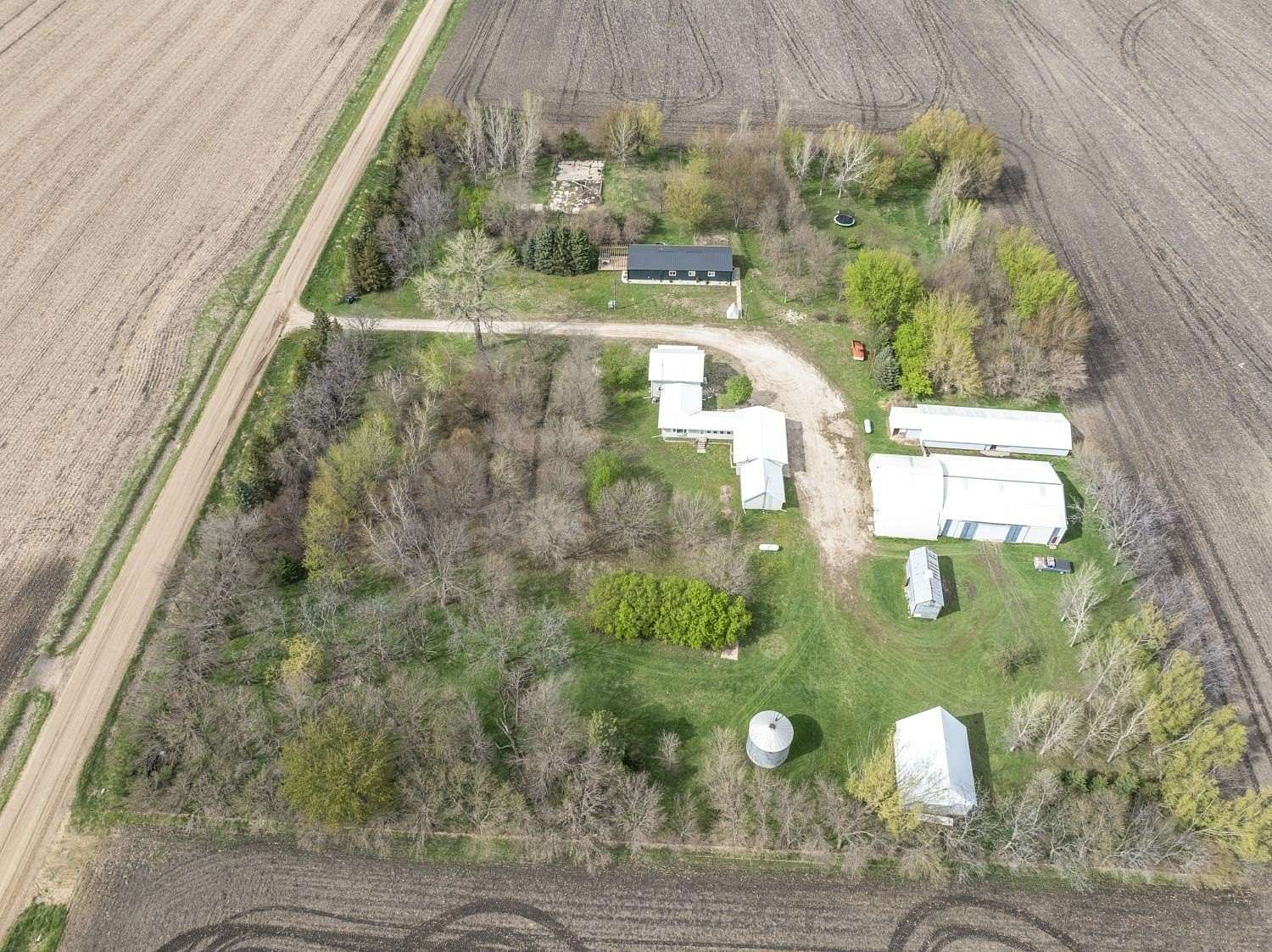 6 Acres of Land with Home for Sale in Terril, Iowa
