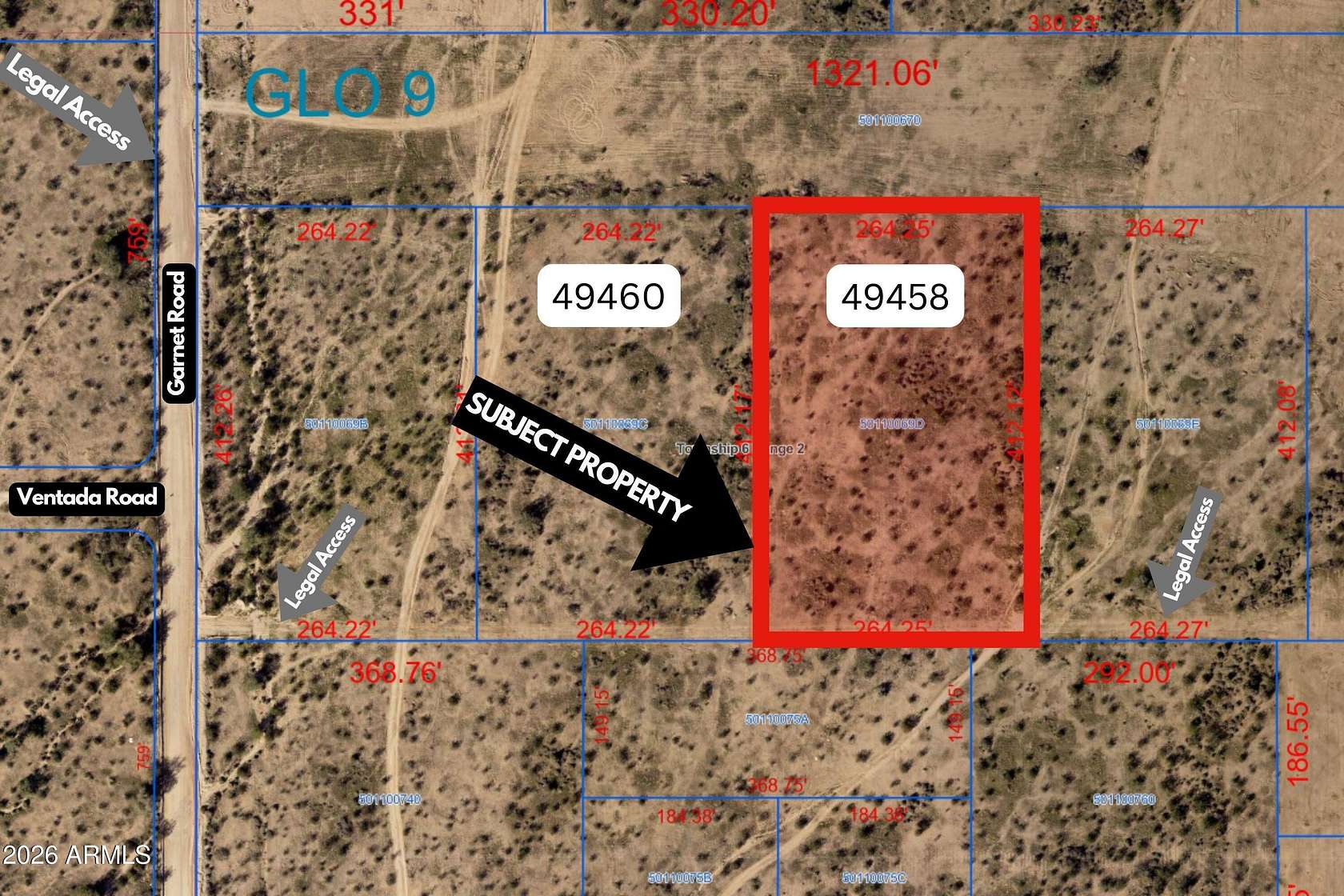 2.5 Acres of Land for Sale in Maricopa, Arizona