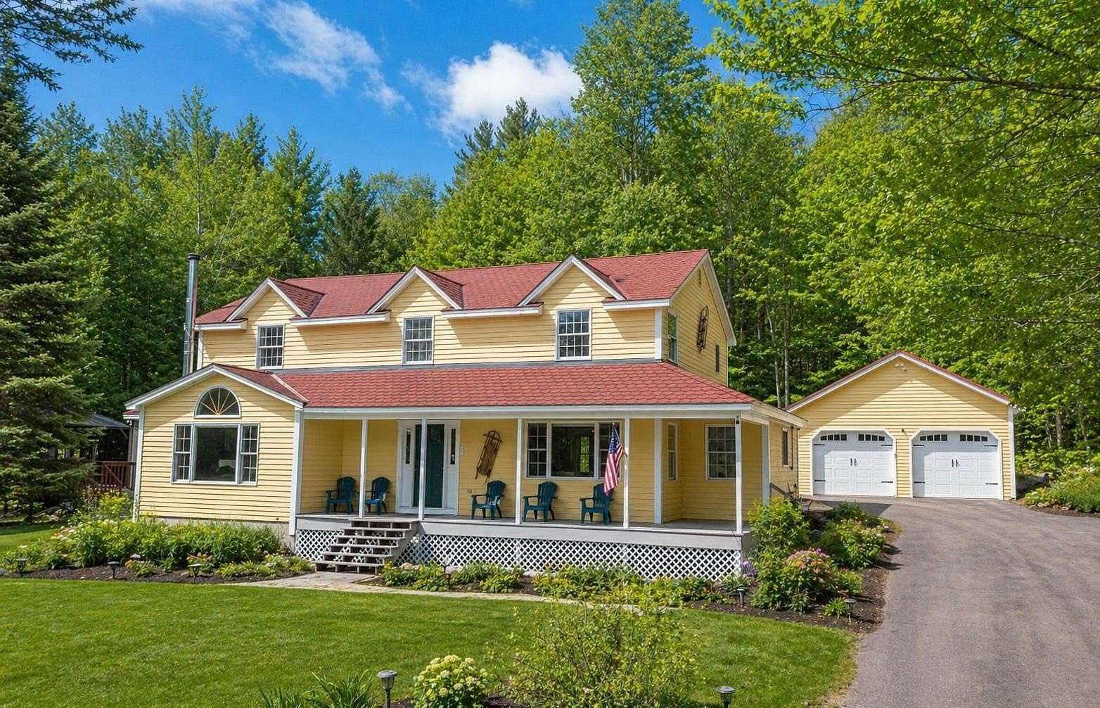 49 Acres of Land with Home for Sale in Campton Town, New Hampshire