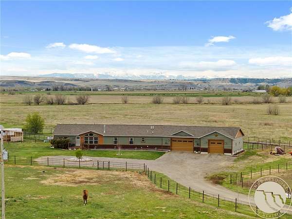 4 Acres of Land with Home for Sale in Park City, Montana