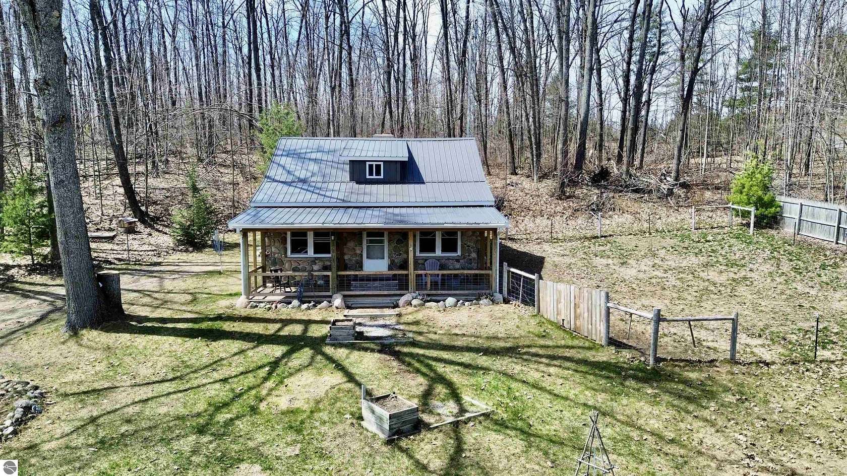 13 Acres of Recreational Land with Home for Sale in Atlanta, Michigan