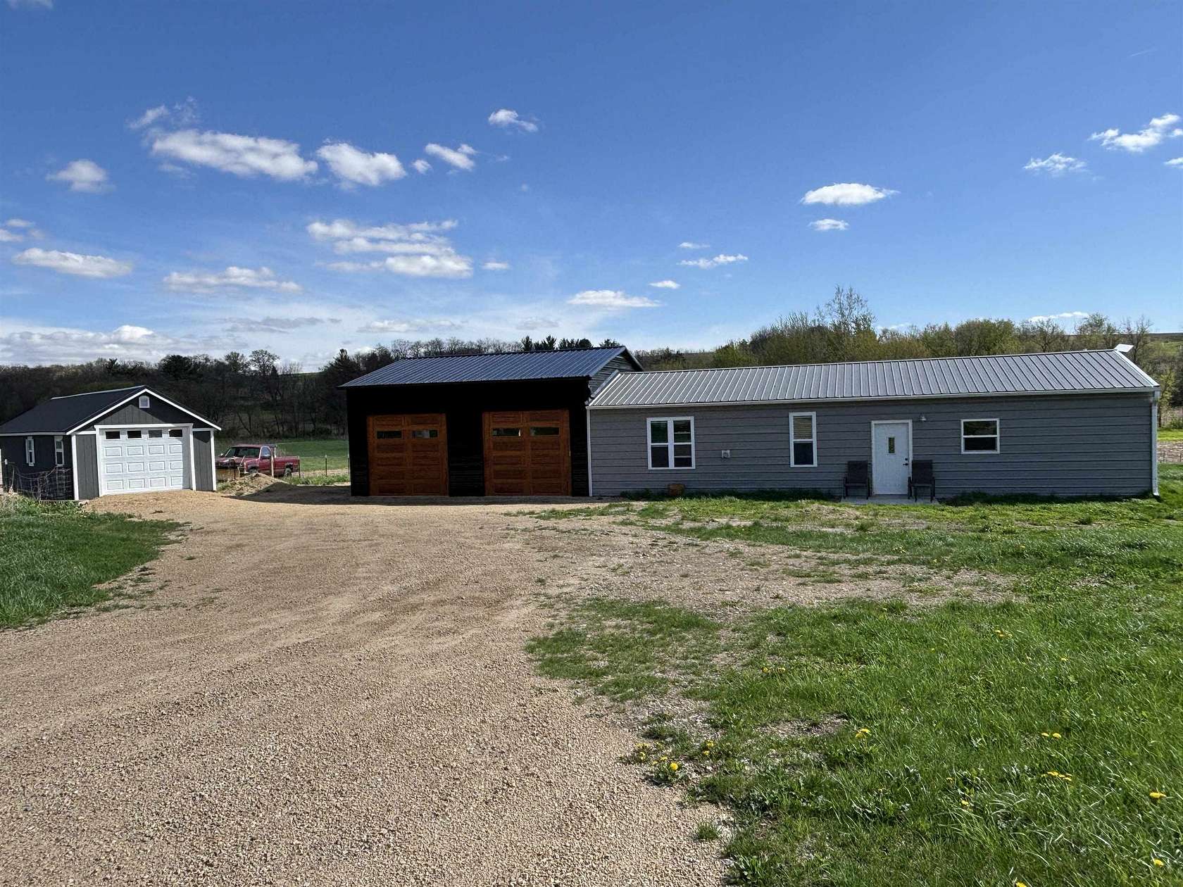 6 Acres of Land with Home for Sale in Argyle, Wisconsin