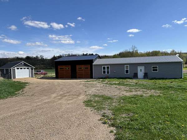 6 Acres of Land with Home for Sale in Argyle, Wisconsin