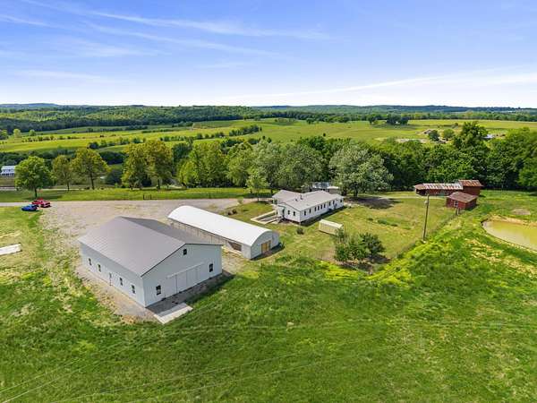 10 Acres of Land with Home for Sale in Marion, Kentucky