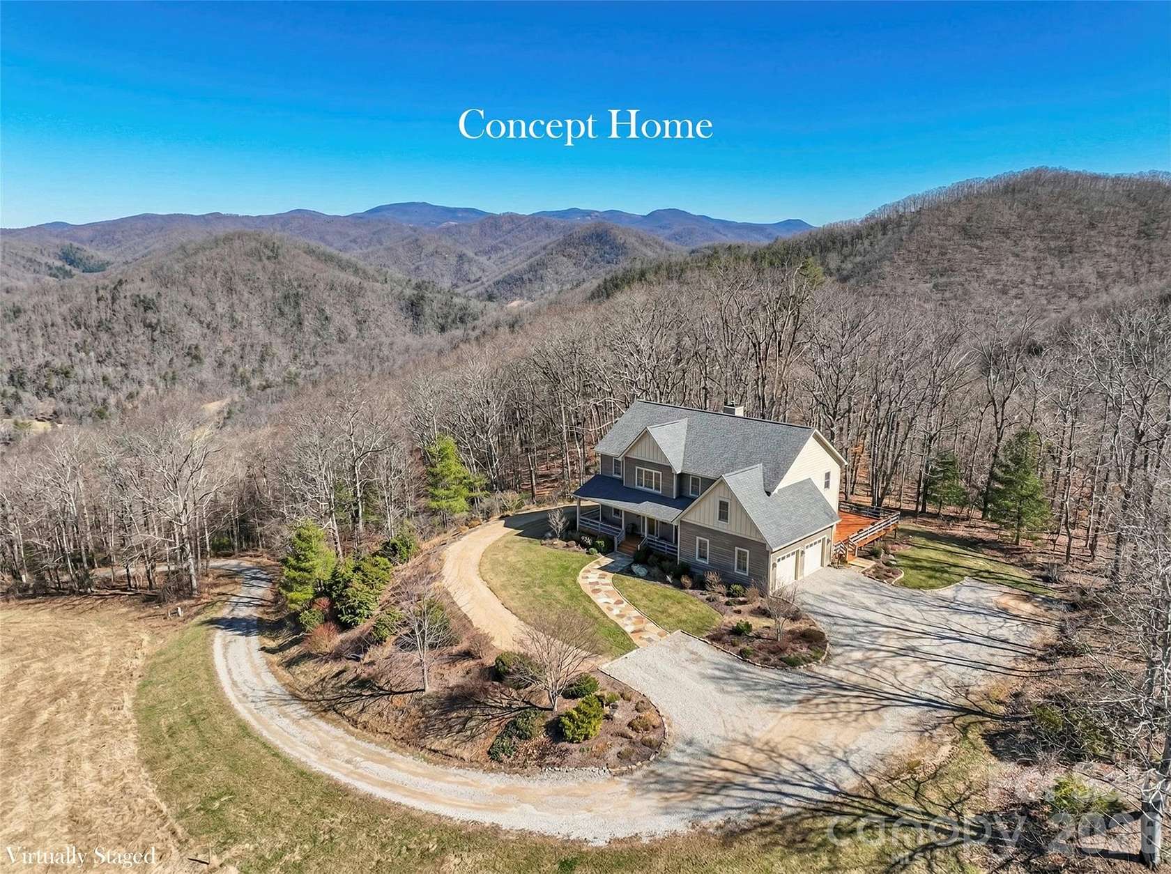 94.8 Acres of Recreational & Residential Land for Sale in Marshall, North Carolina