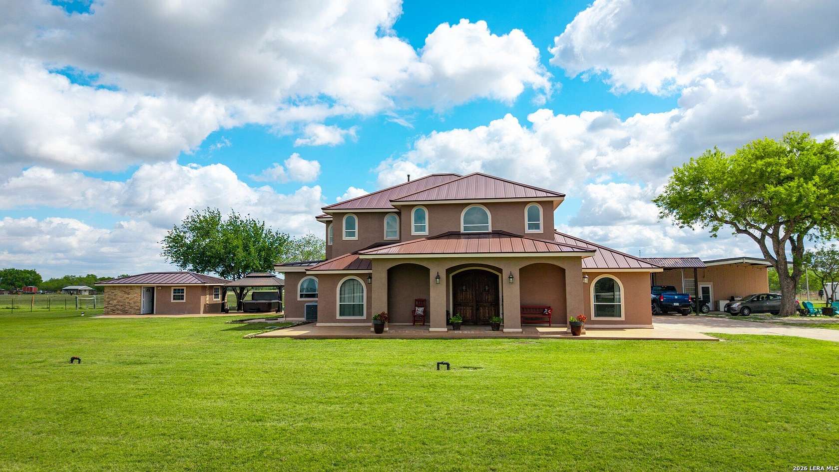 33.8 Acres of Recreational Land with Home for Sale in Kenedy, Texas