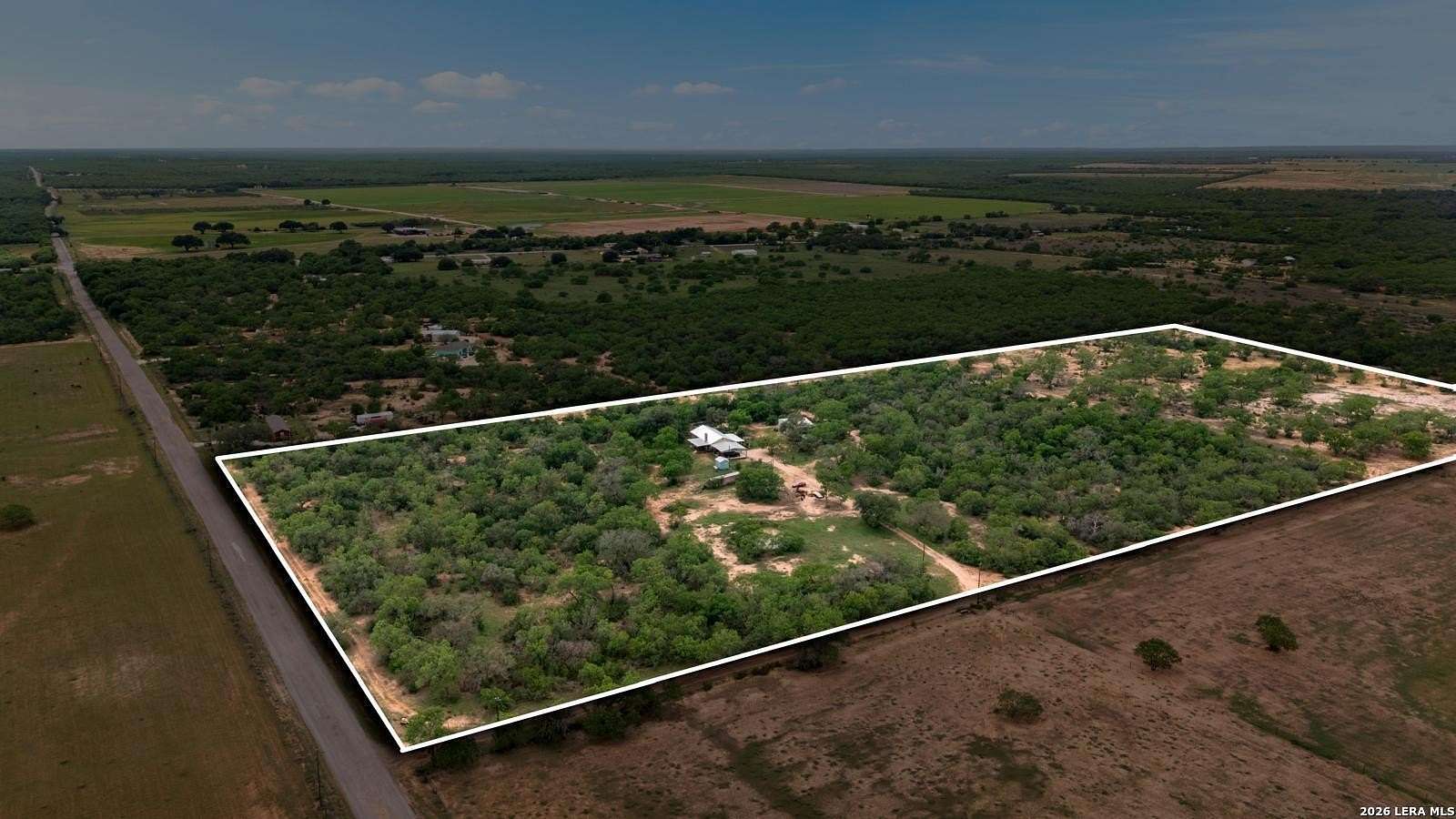 17 Acres of Land with Home for Sale in Bigfoot, Texas
