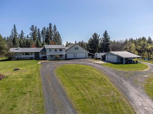 10 Acres of Land with Home for Sale in Colbert, Washington