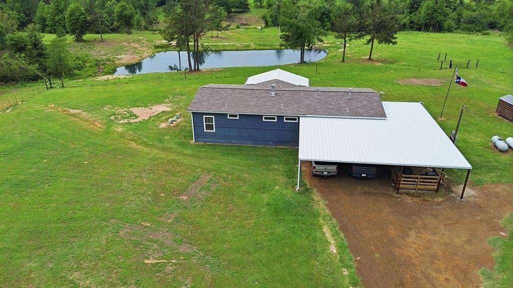 6 Acres of Land with Home for Sale in Timpson, Texas