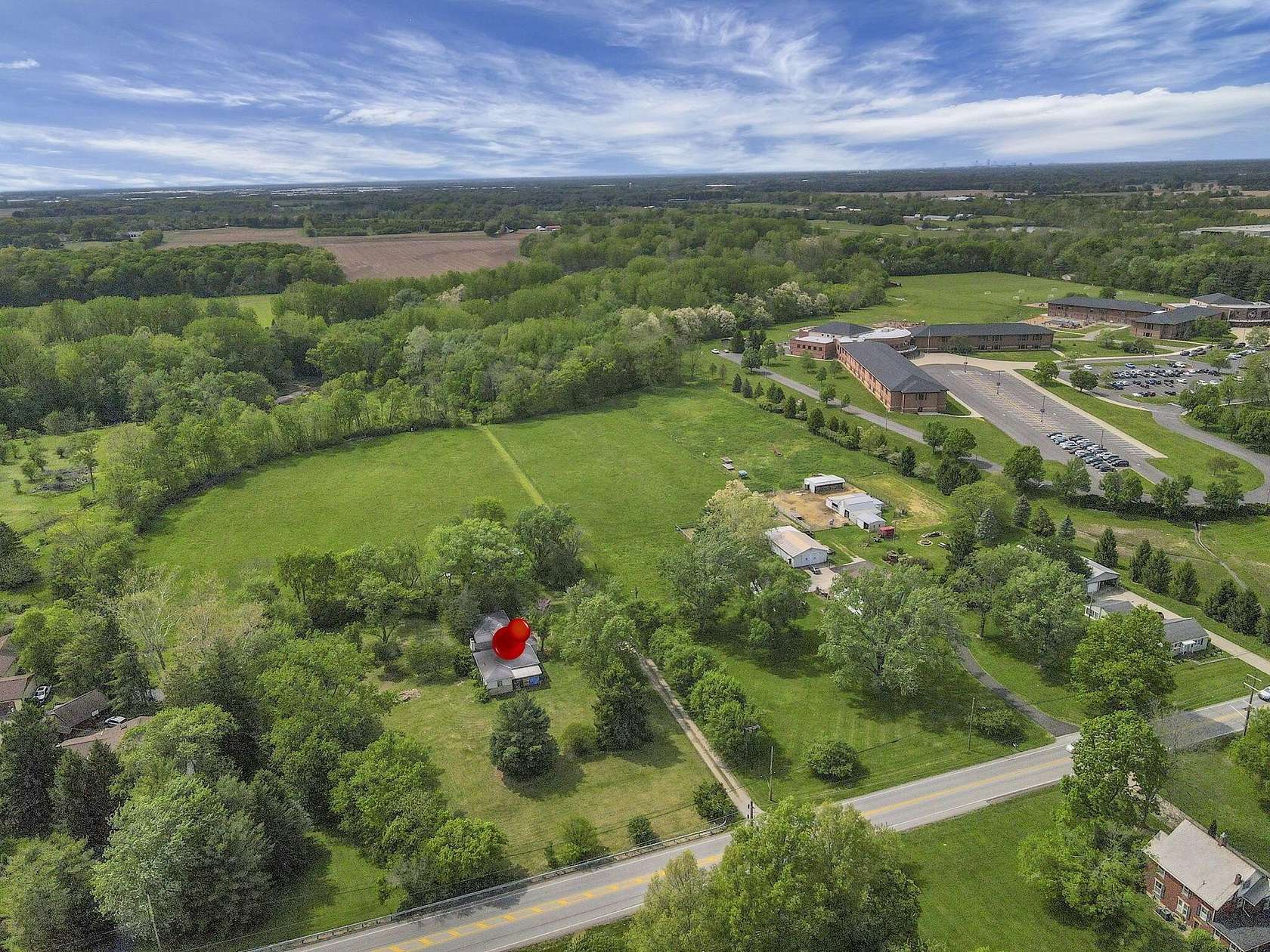 9.7 Acres of Land with Home for Sale in Canal Winchester, Ohio