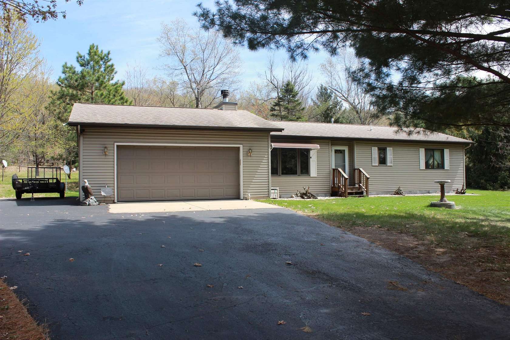 5 Acres of Land with Home for Sale in Adams, Wisconsin