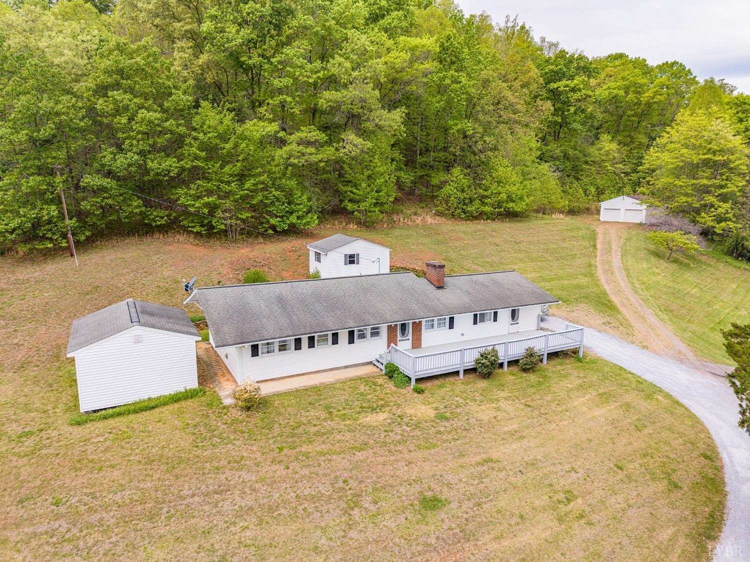 2.5 Acres of Land with Home for Sale in Coleman Falls, Virginia