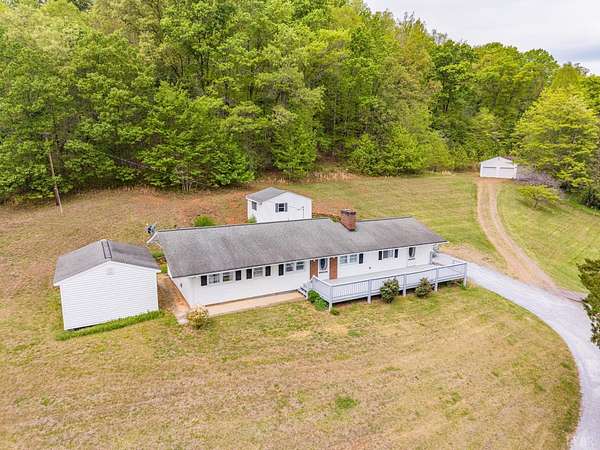 2.5 Acres of Land with Home for Sale in Coleman Falls, Virginia