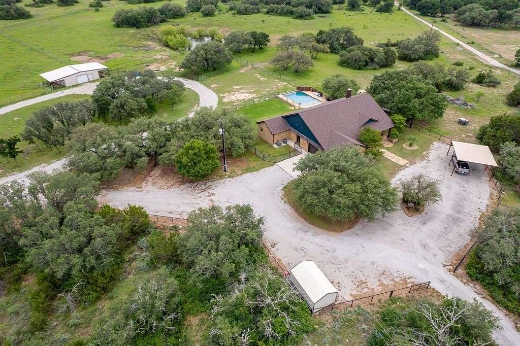23.4 Acres of Agricultural Land with Home for Sale in Bangs, Texas