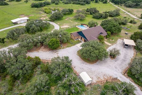 23.4 Acres of Agricultural Land with Home for Sale in Bangs, Texas