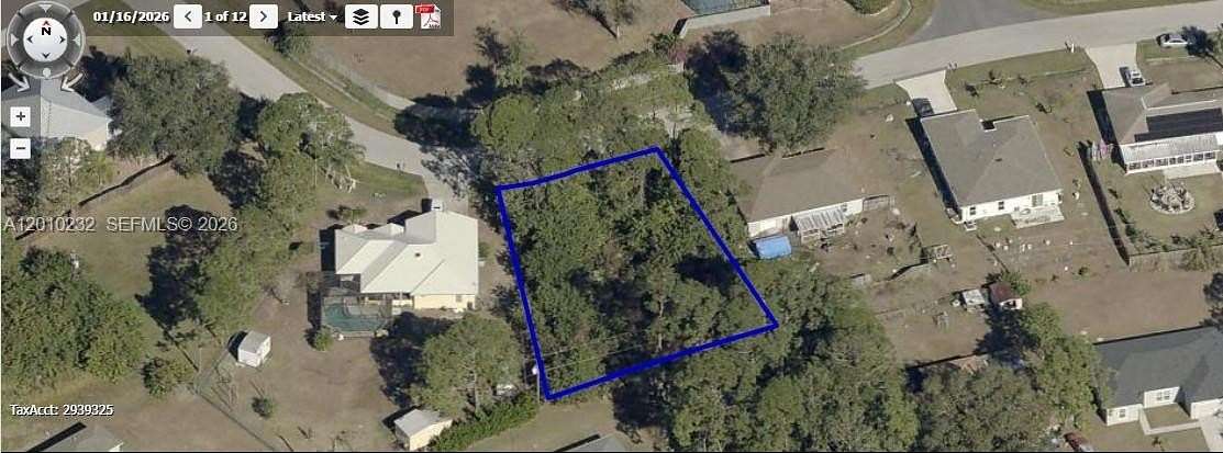 0.26 Acres of Residential Land for Sale in Palm Bay, Florida
