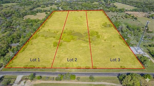 10.5 Acres of Land for Sale in Terrell, Texas