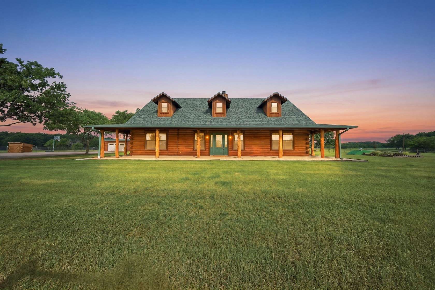 5 Acres of Land with Home for Sale in Pilot Point, Texas
