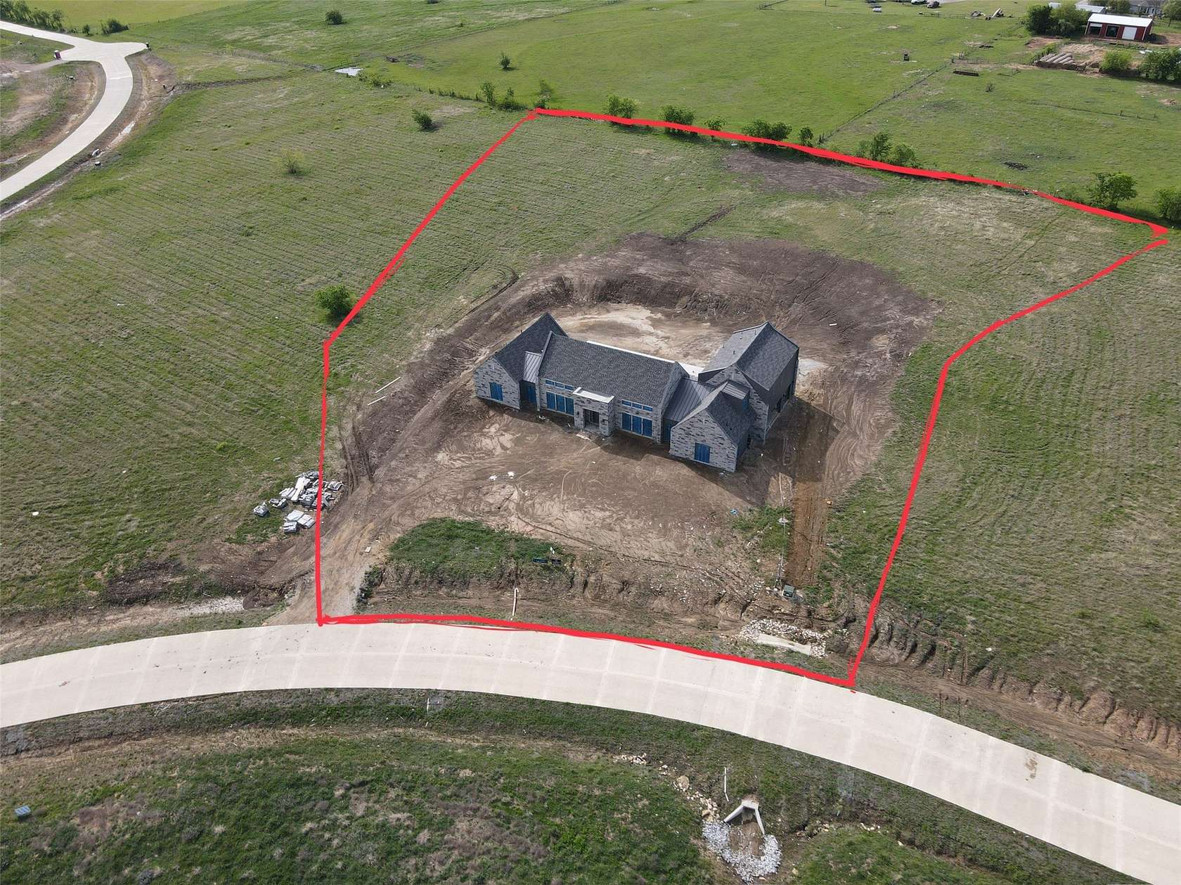 2.12 Acres of Land with Home for Sale in Sanger, Texas