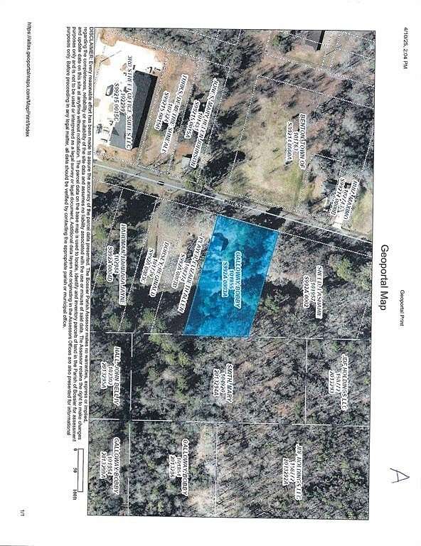 0.95 Acres of Residential Land for Sale in Benton, Louisiana