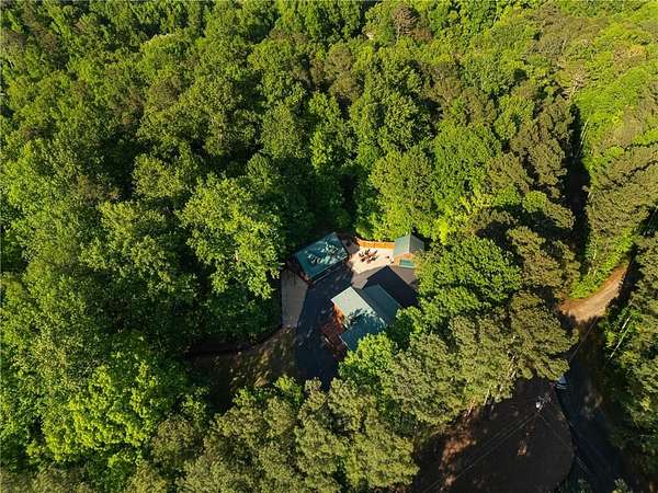 10 Acres of Recreational Land with Home for Sale in Canton, Georgia