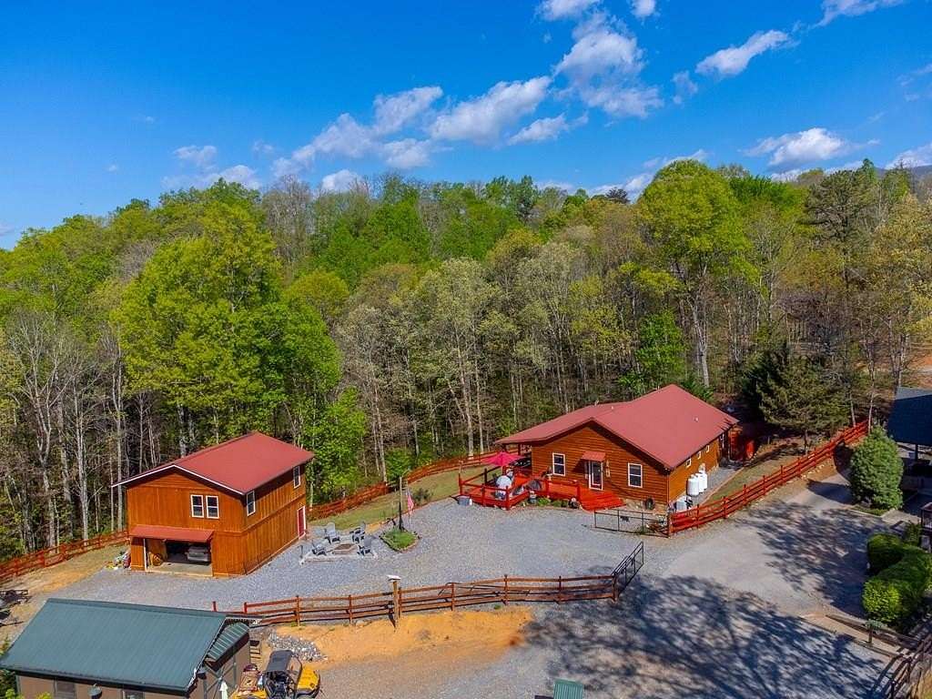 1.5 Acres of Land with Home for Sale in Whittier, North Carolina