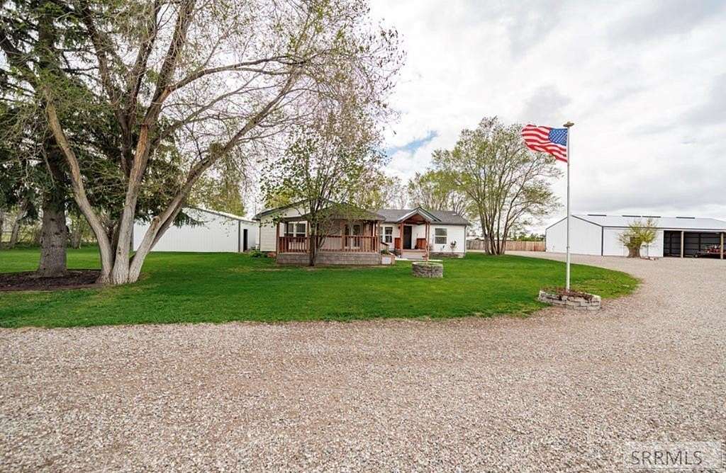 8.1 Acres of Land with Home for Sale in Rigby, Idaho