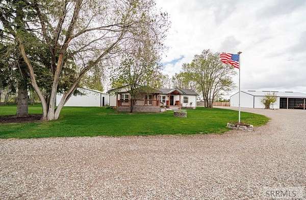 8.1 Acres of Land with Home for Sale in Rigby, Idaho