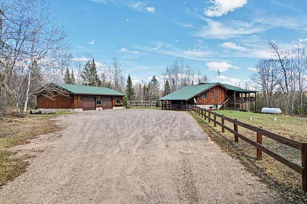 9.7 Acres of Land with Home for Sale in Eagle River, Wisconsin