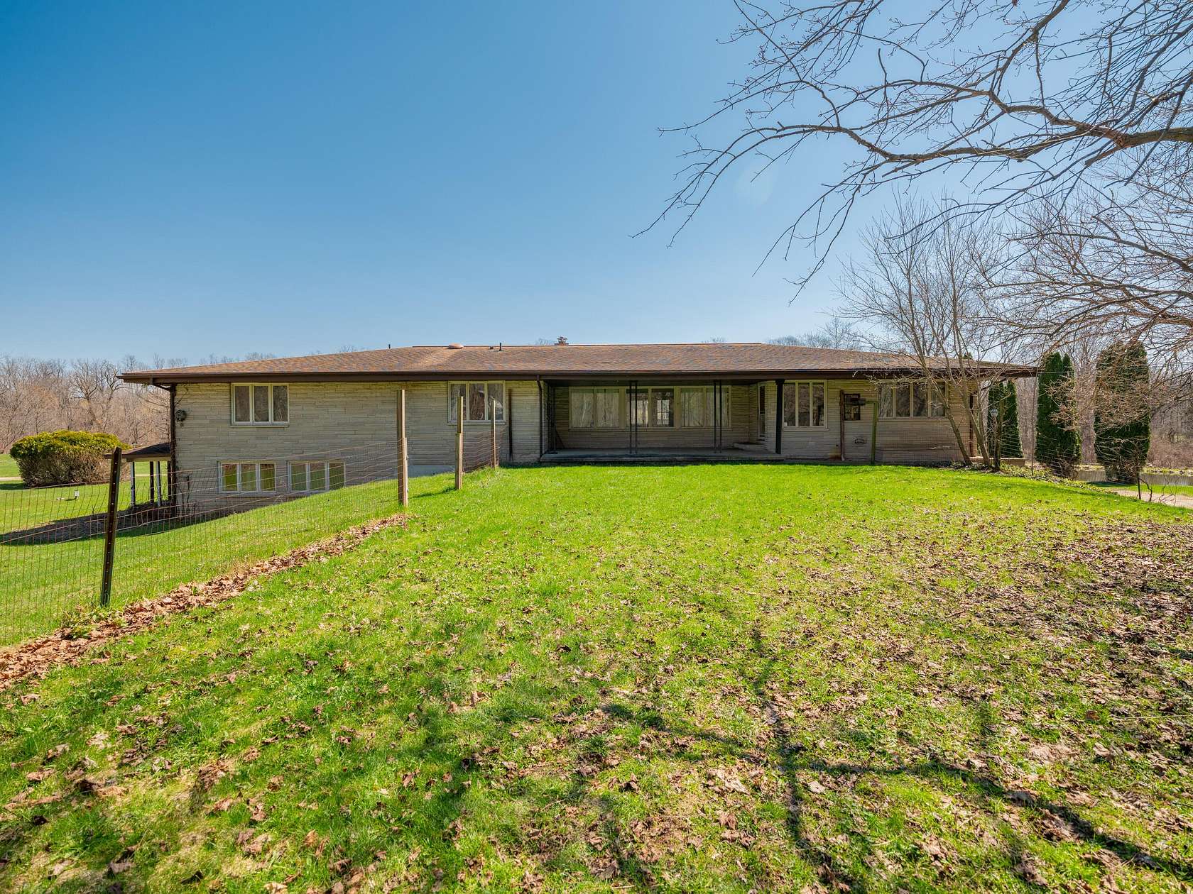 15.1 Acres of Land with Home for Sale in Plainwell, Michigan