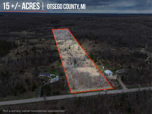 15 Acres of Recreational & Residential Land for Sale in Johannesburg, Michigan