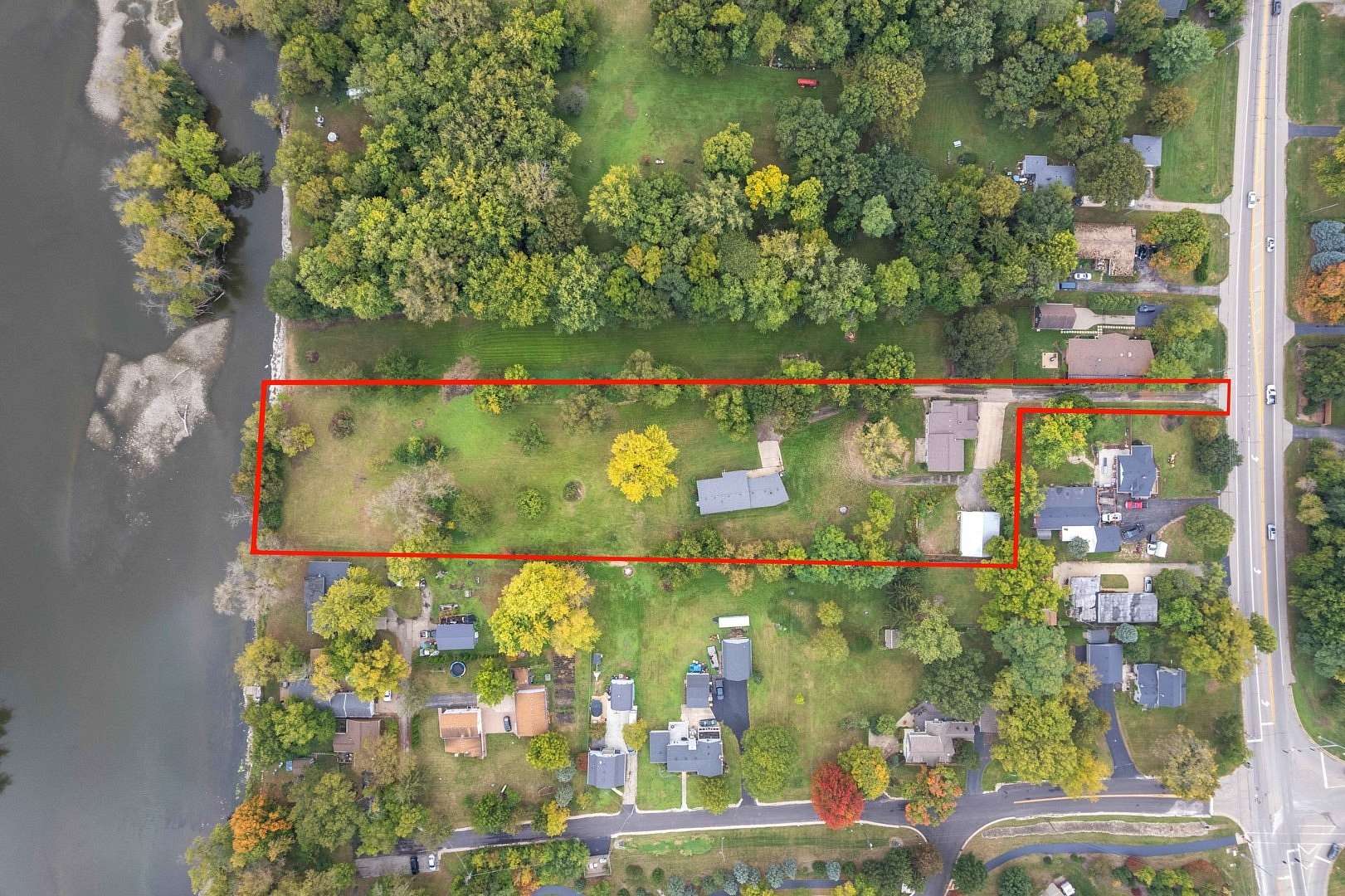 3.15 Acres of Land with Home for Sale in Oswego, Illinois