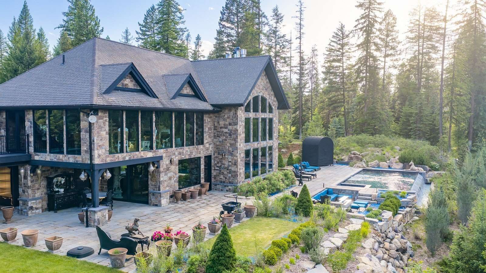 40.6 Acres of Land with Home for Sale in Whitefish, Montana