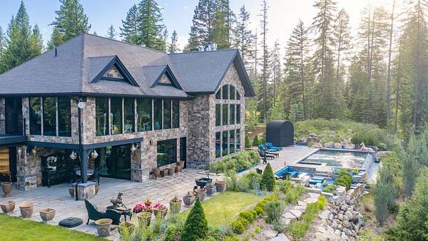 40.6 Acres of Land with Home for Sale in Whitefish, Montana