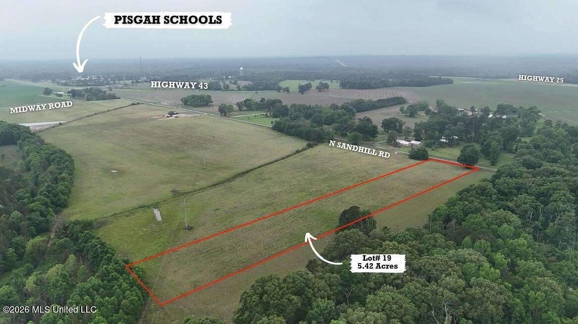 5.42 Acres of Land for Sale in Lena, Mississippi