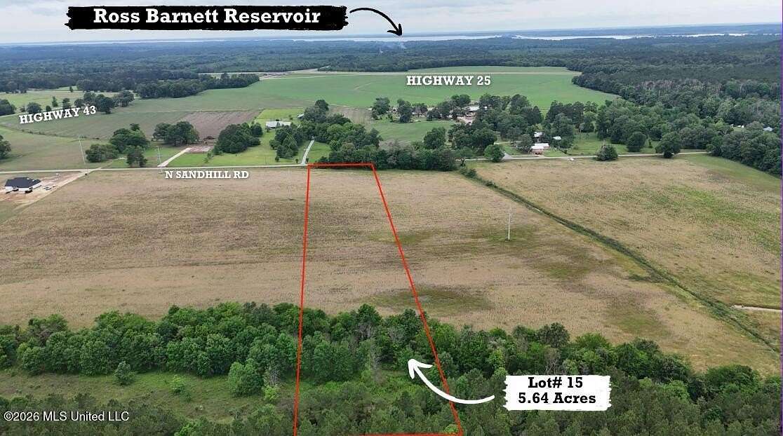 5.64 Acres of Land for Sale in Lena, Mississippi