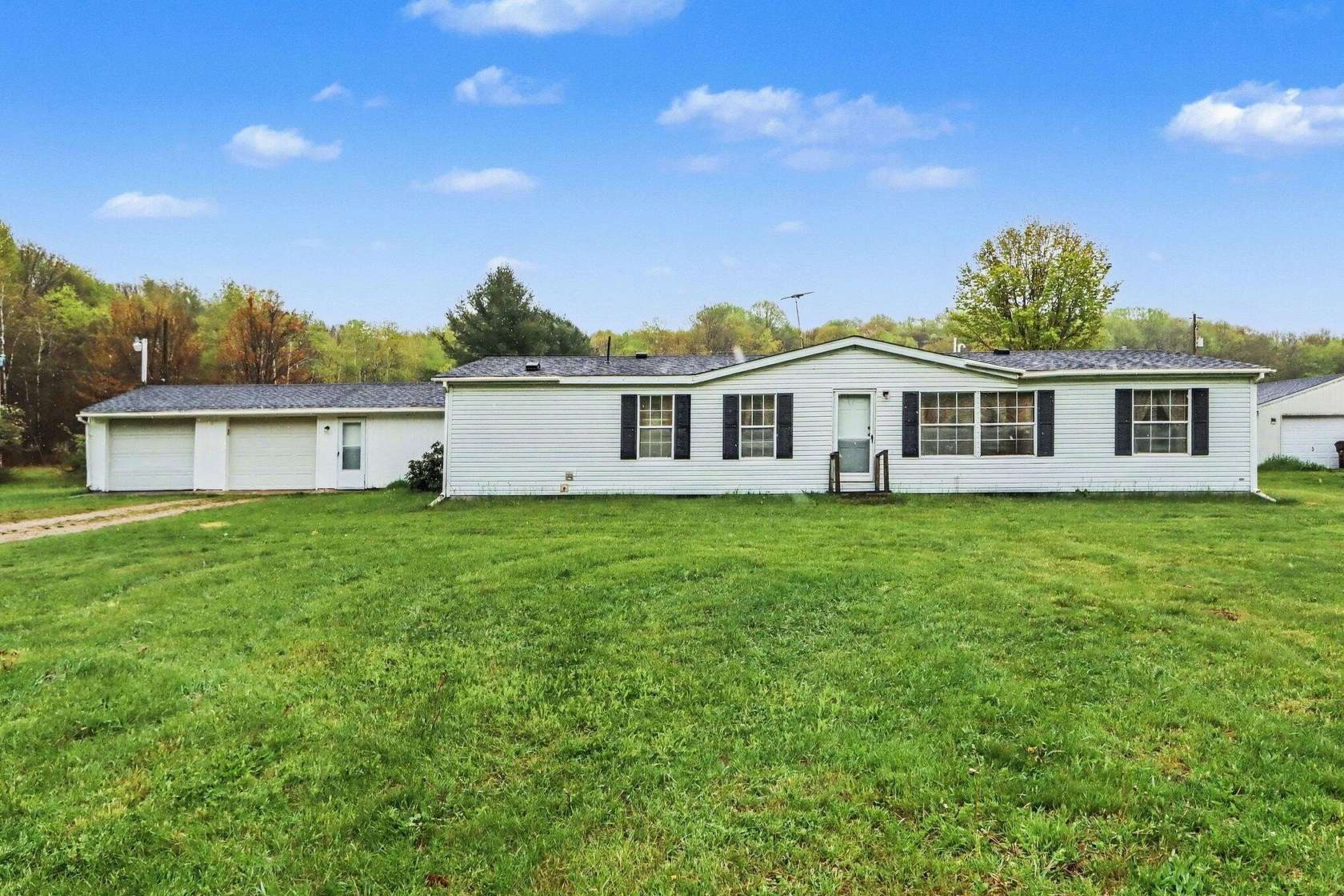 10 Acres of Land with Home for Sale in Allegan, Michigan