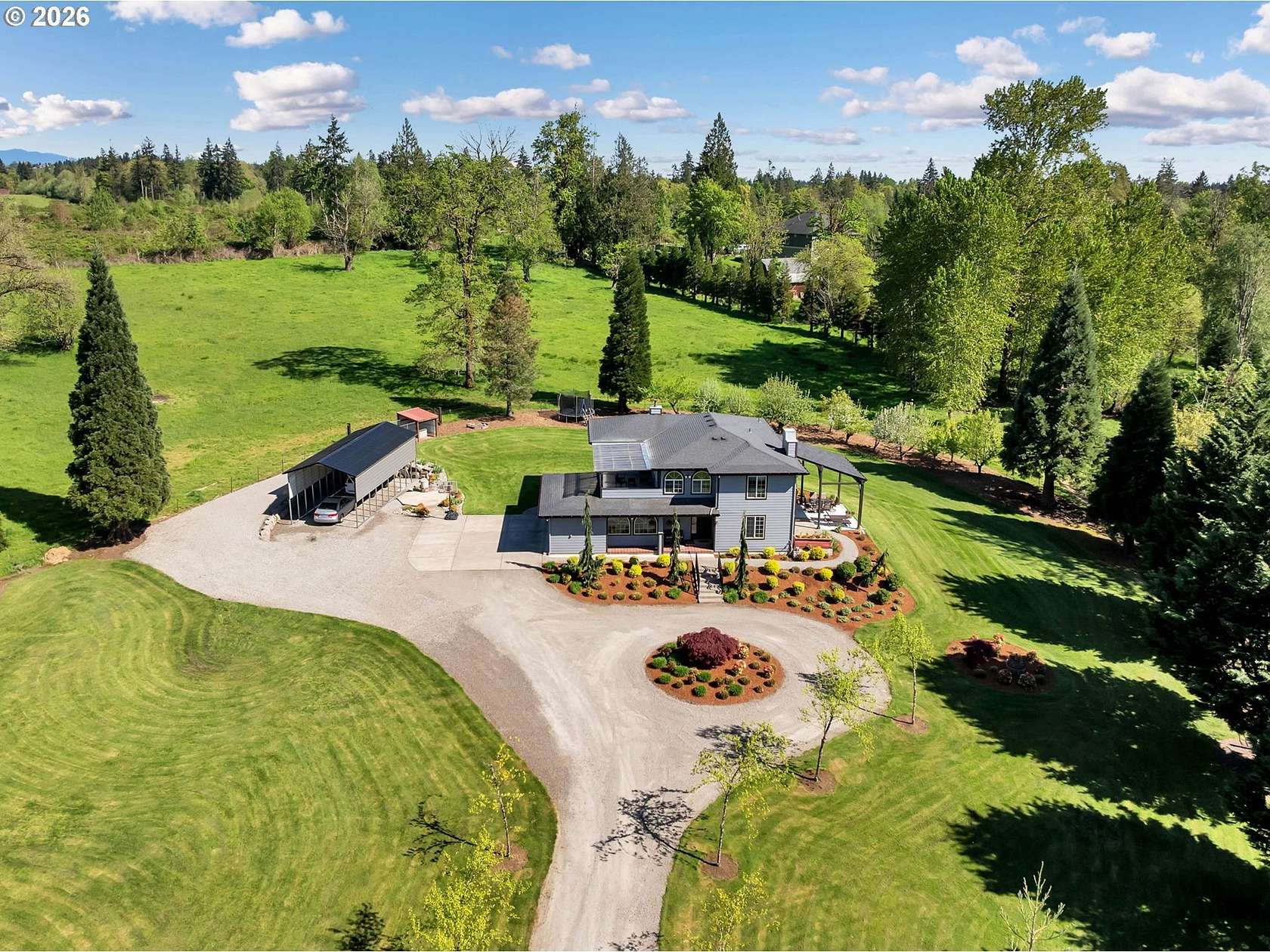 23.8 Acres of Agricultural Land with Home for Sale in Ridgefield, Washington