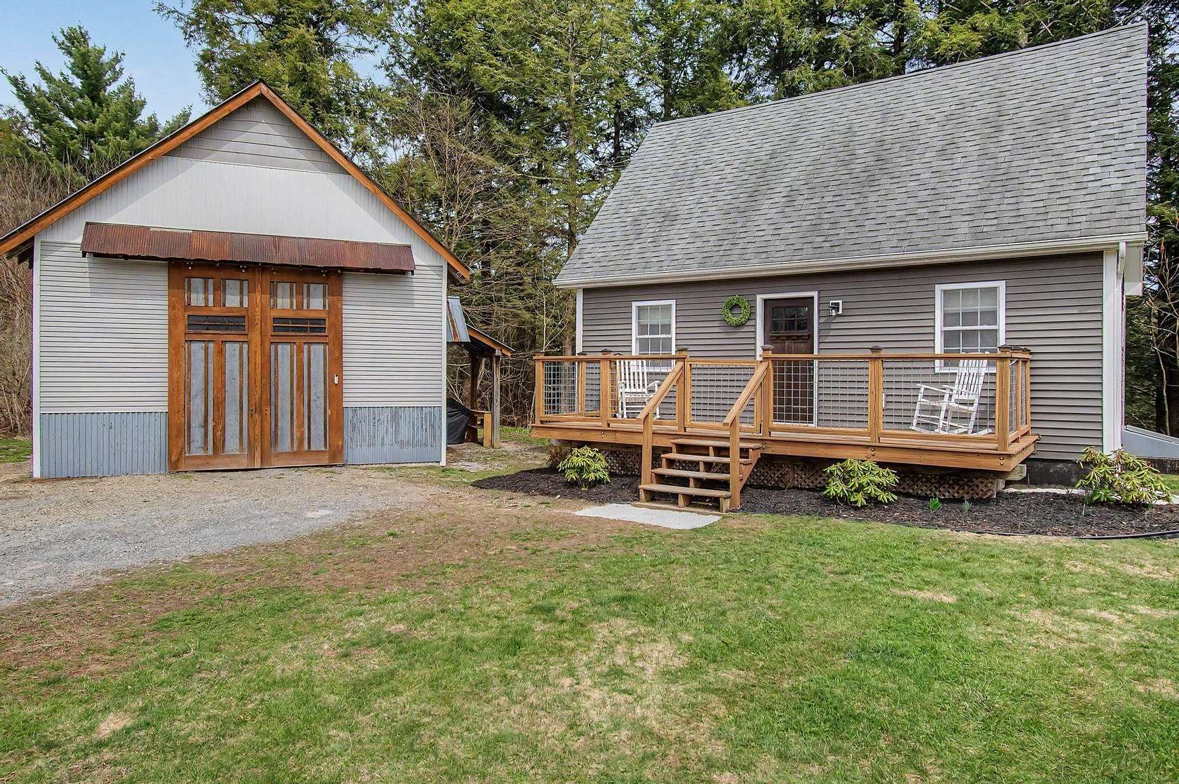 6.58 Acres of Land with Home for Sale in Fairfax, Vermont